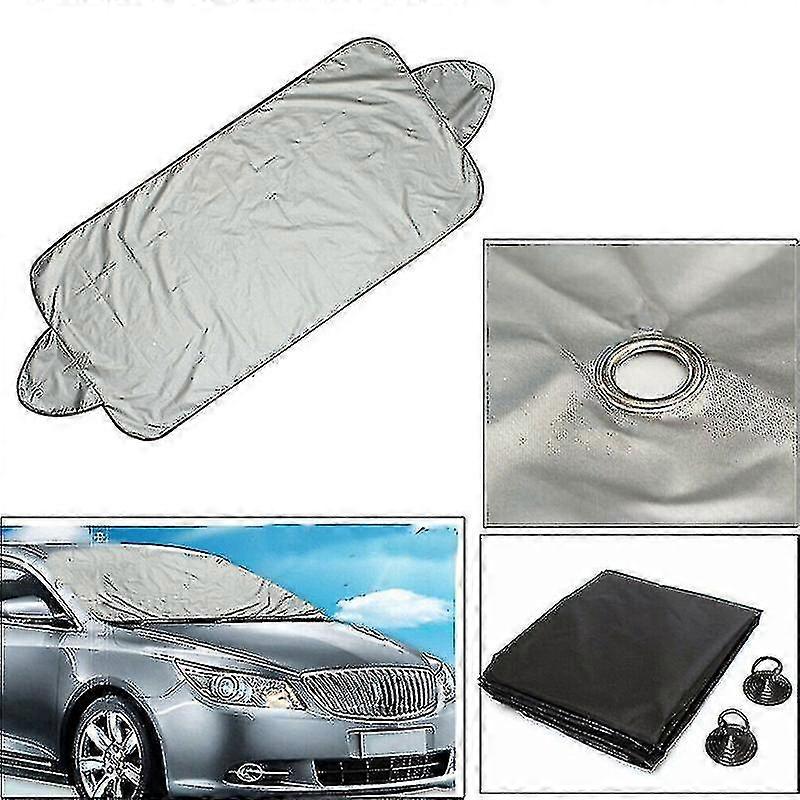 Car Visor Screen Sun Shade Front Rear Window Windscreen Protector Cover Foldable