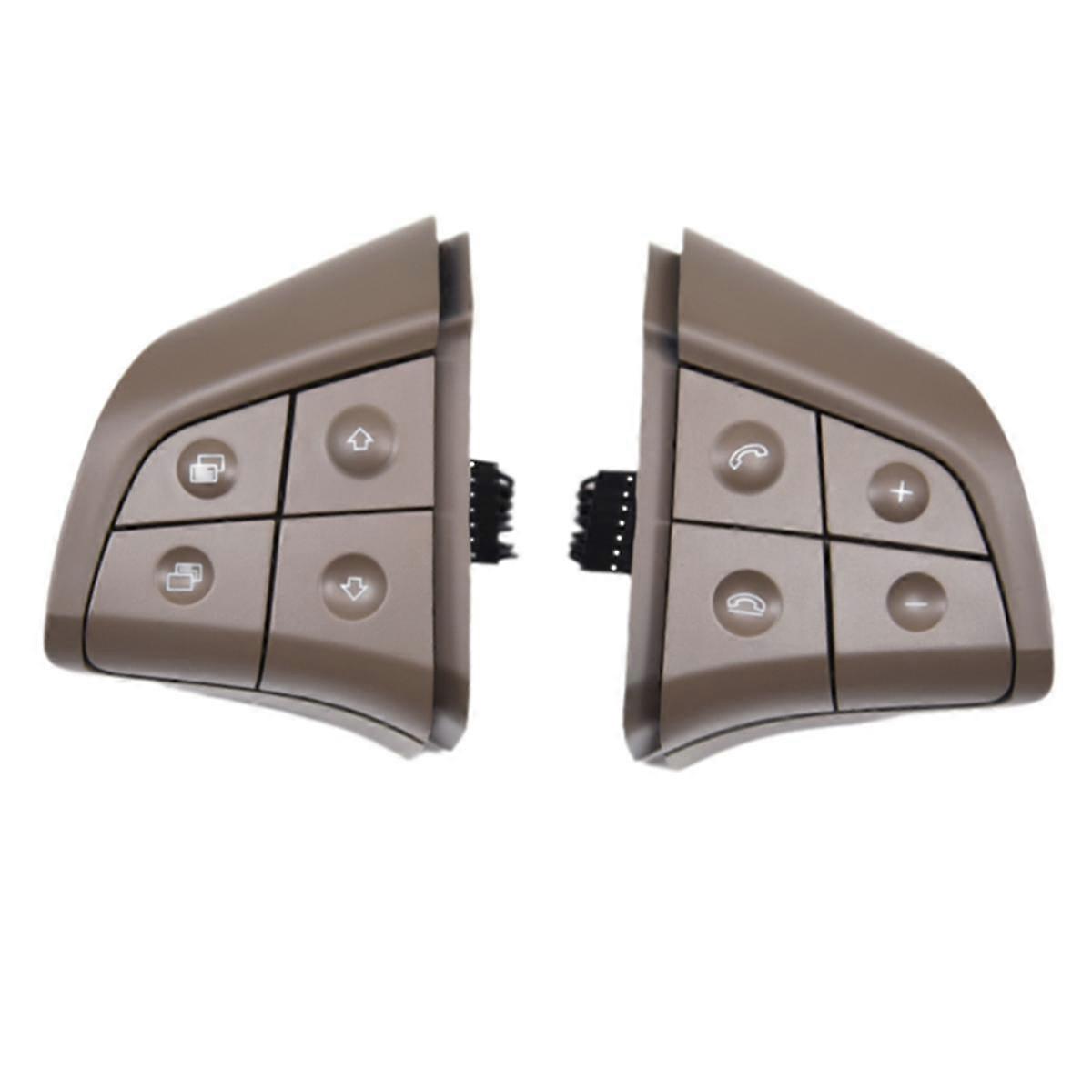 Car Steering Wheel Button Switch Assembly Multifunction Button for ML B R Class W164 W245 W251 Brow
