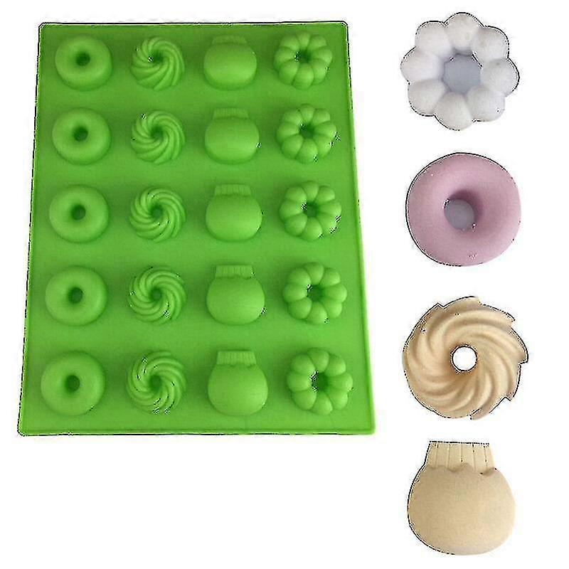Yeni Halka Şeklinde Kokulu Alçı Kalıbı - 2 adet