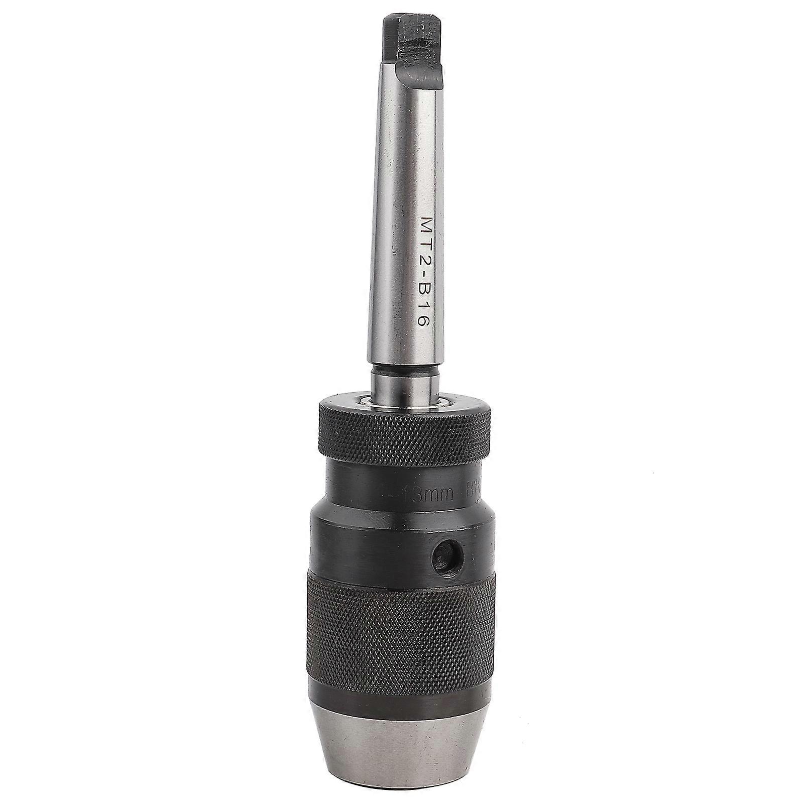 1pc 113mm 1/2" Steel Selftightening Keyless Lathe Drill Chuck and MT2B16 Arbor