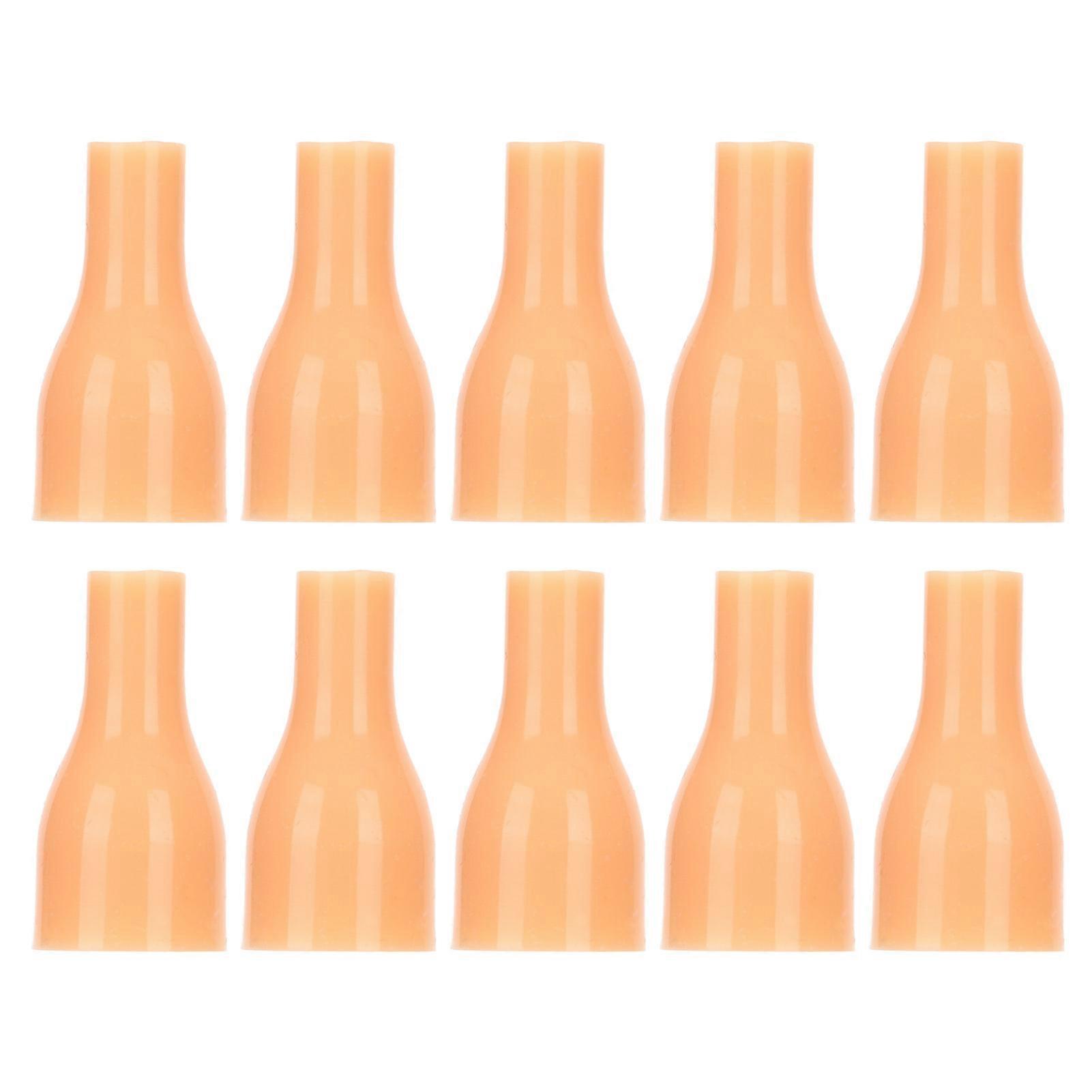 10pcs Silicone Tube Adapter Replacement Part Accessory for Hearing Device Listening Test Stethoscope