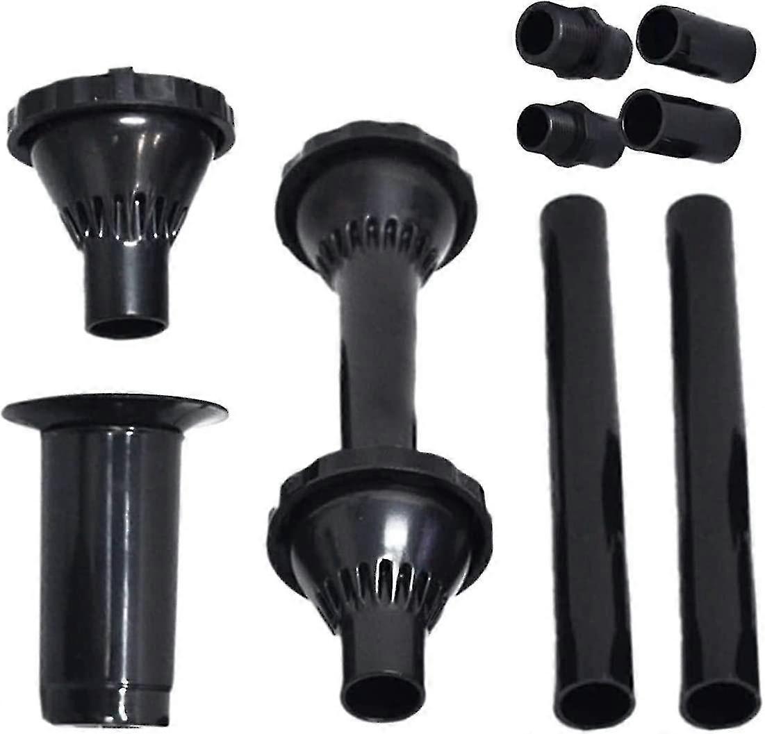 9pcs Small Fountain Nozzle Kit, Fountain Nozzle Tip Fountain Head Kit Fountain Pump Nozzle Kit 3 Nozzle Options Fountain Nozzle Kit Pond Pump Nozzle K