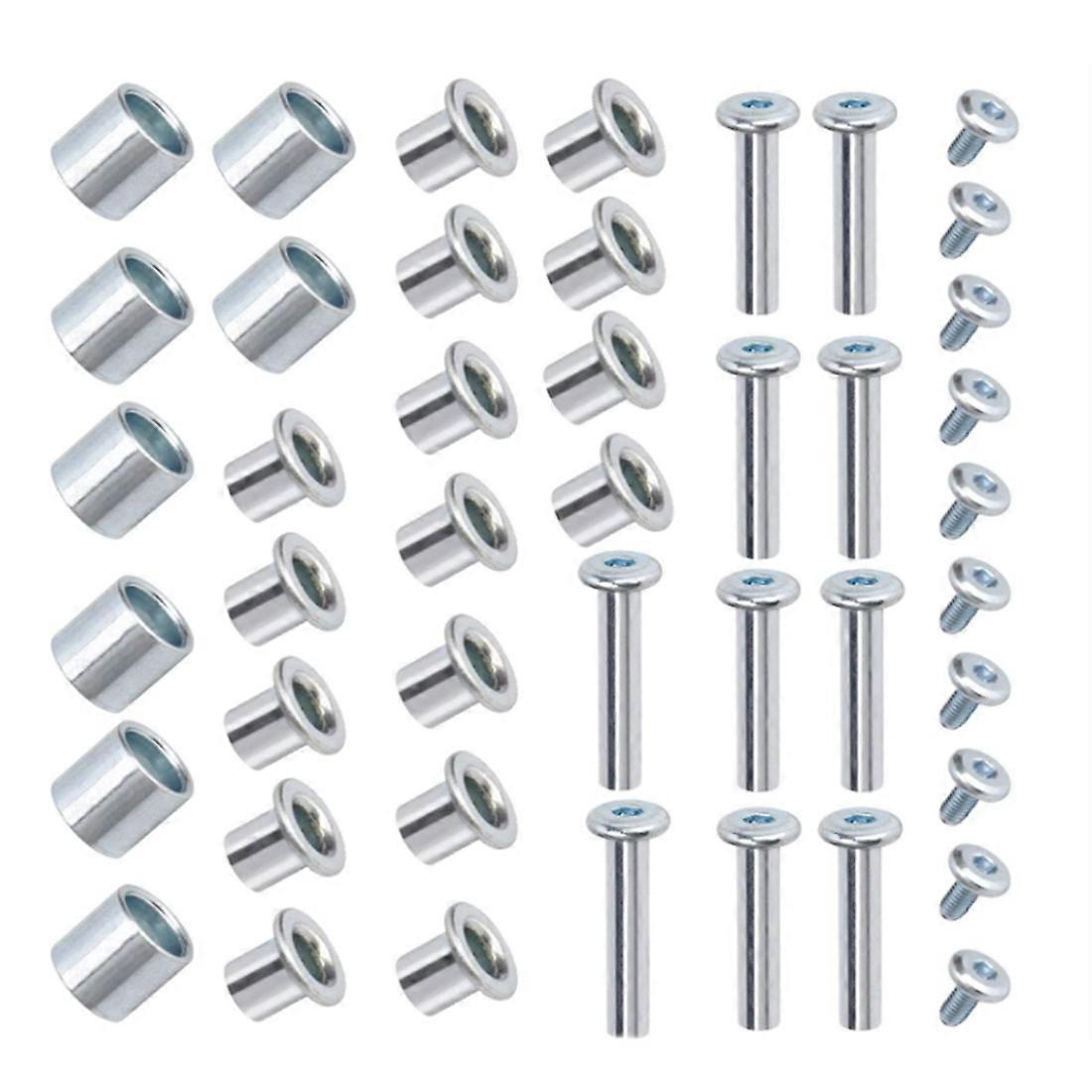 Inline Skate Axle Spacer Screw,Skate Wheel Bearing Spacer,Roller Skate Replacement Parts with Axle&