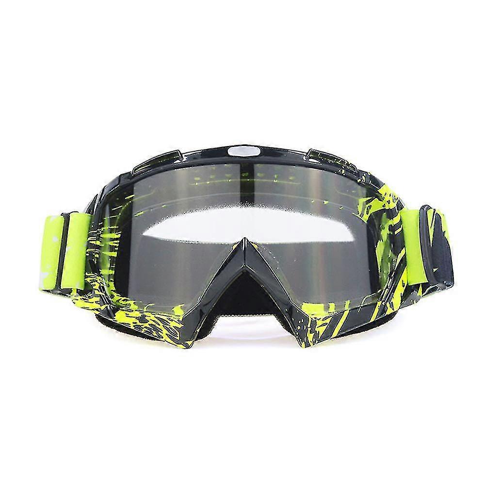 Biking Motocross Goggle Bendable Anti-reflective Spongy Cushion Ski Goggles
