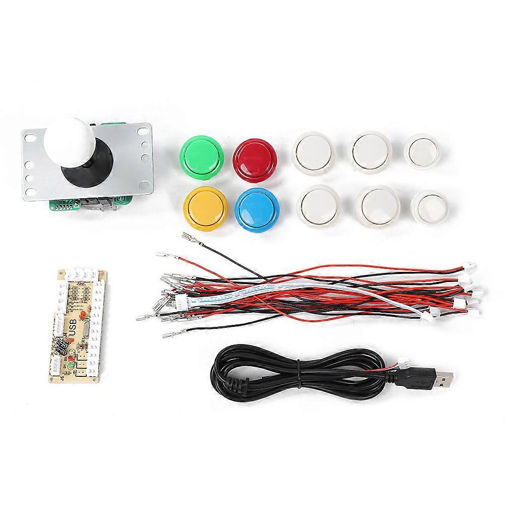 CY-822A DIY Arcade-Spieltasten Combat Joystick Rocker Kit Controller für Rapsberry PI PC
