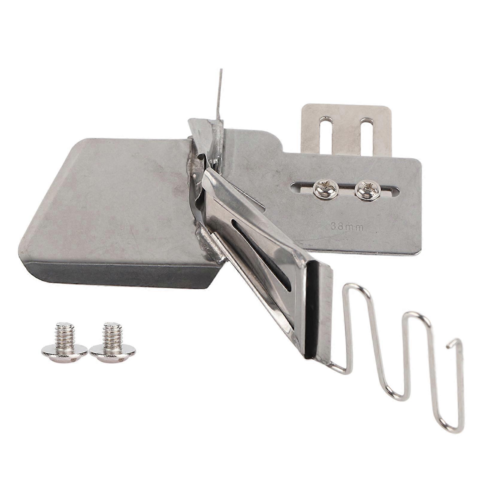 الشريط الموثق آلة الخياطة الملحقات الفولاذ المقاوم للصدأ 4 طيات مقاومة للتآكل دائم (38mm)