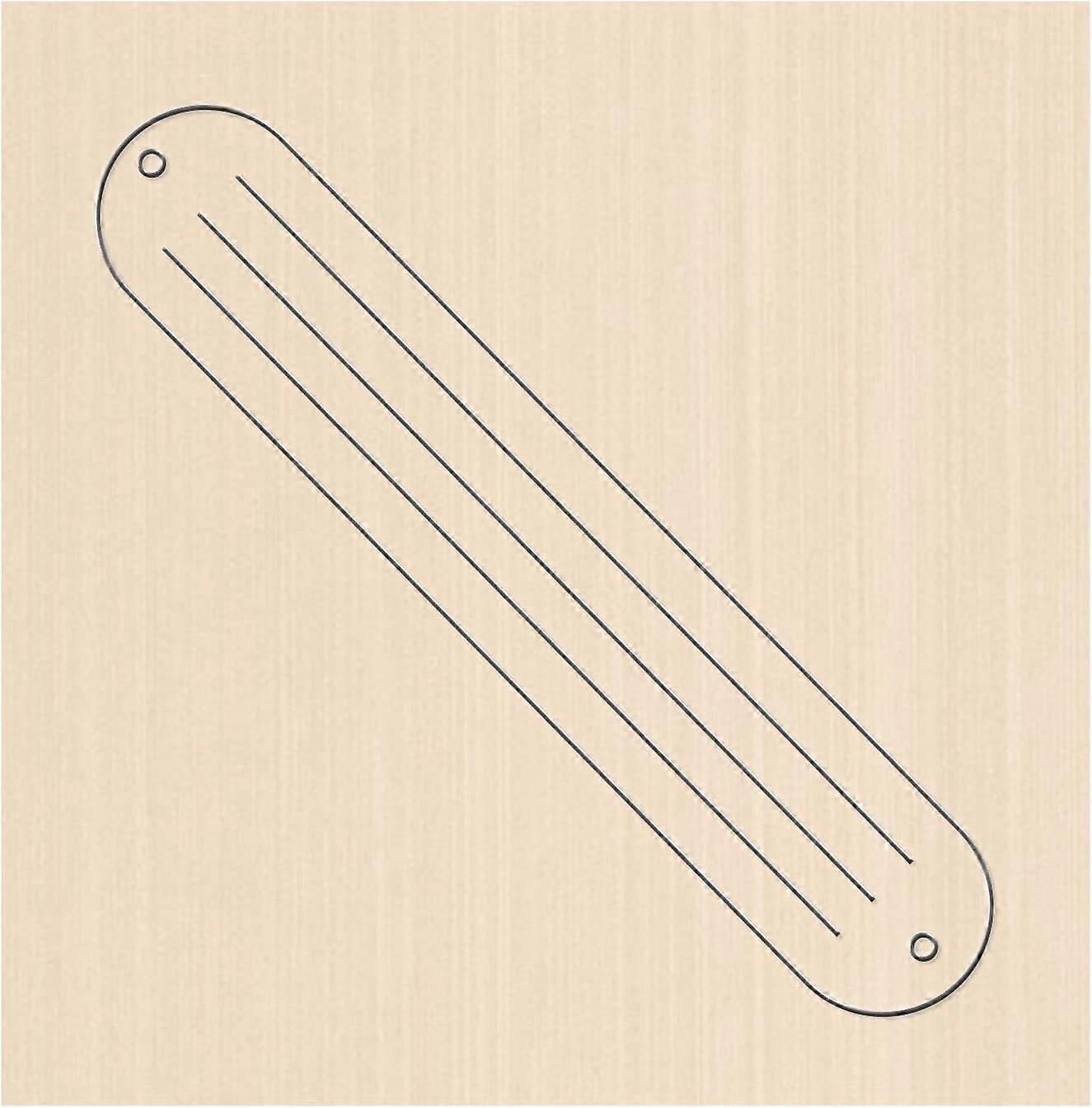 Scrapbook Embossing Wooden Die Cutting Leather Mold Ruler Shape