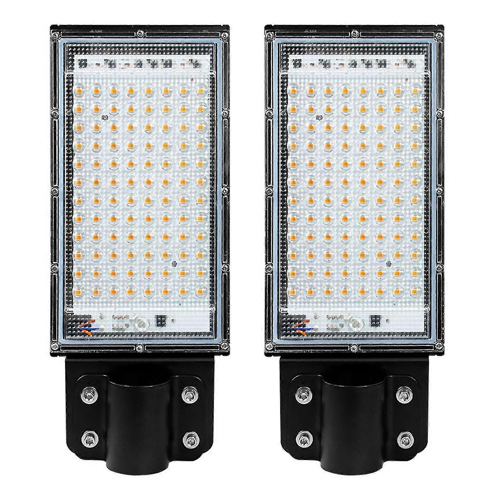 2pcs 100w led flood light street lamp led outdoor wall lamp led led luci faretto impermeabile led led lig