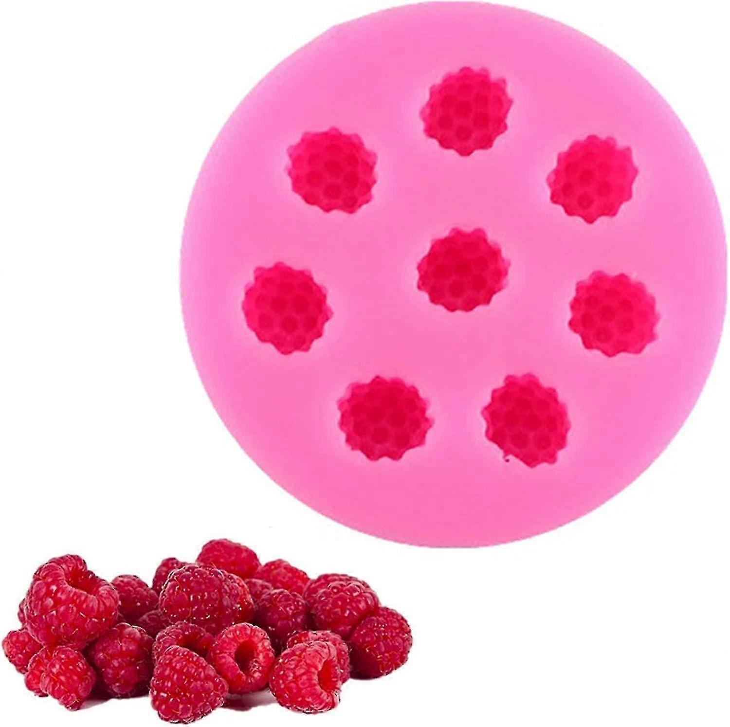 2024 Raspberry Shaped Silicone Mold Cake Decorating Mold Raspberry Silicone Cake Pan Berry Pie Pan Tool