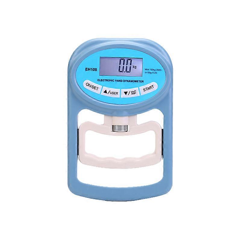 Handheld Digital Dynamometer Grip Strength Meter Automatically Captures Electronic Grip Strength(1 pcs, blue)