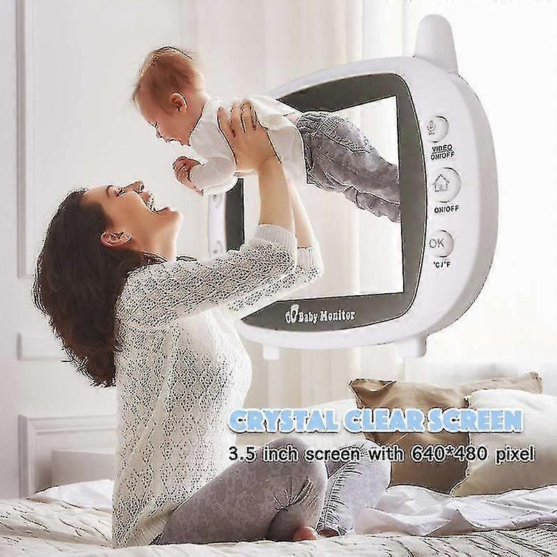 3.5 Inch Wireless Digital Video Mon Vis Camera Temperature Moning