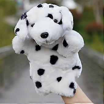 Täplikäs koira 25CM lasten käsinukke, deluxe pehmo käsinukke teatteri, roolileikki, lasten juhlapalvelus, juhlalaukku, lapset, tytöt, pojat