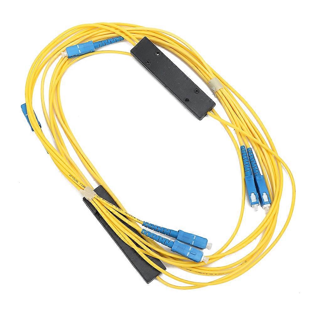 Fiber Optic Splitter 1x2 - Insertion Loss: 3.8dB, MAX Channel Uniformity: 0.6dB, 2 Pcs