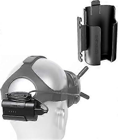 DJI Goggles 2 / FPV Goggles V2 ملحقات البطارية حامل البطارية ، مشبك خلفي لصندوق البطارية لنظارات DJI Avata بدون طيار 2 / FPV Goggles V2