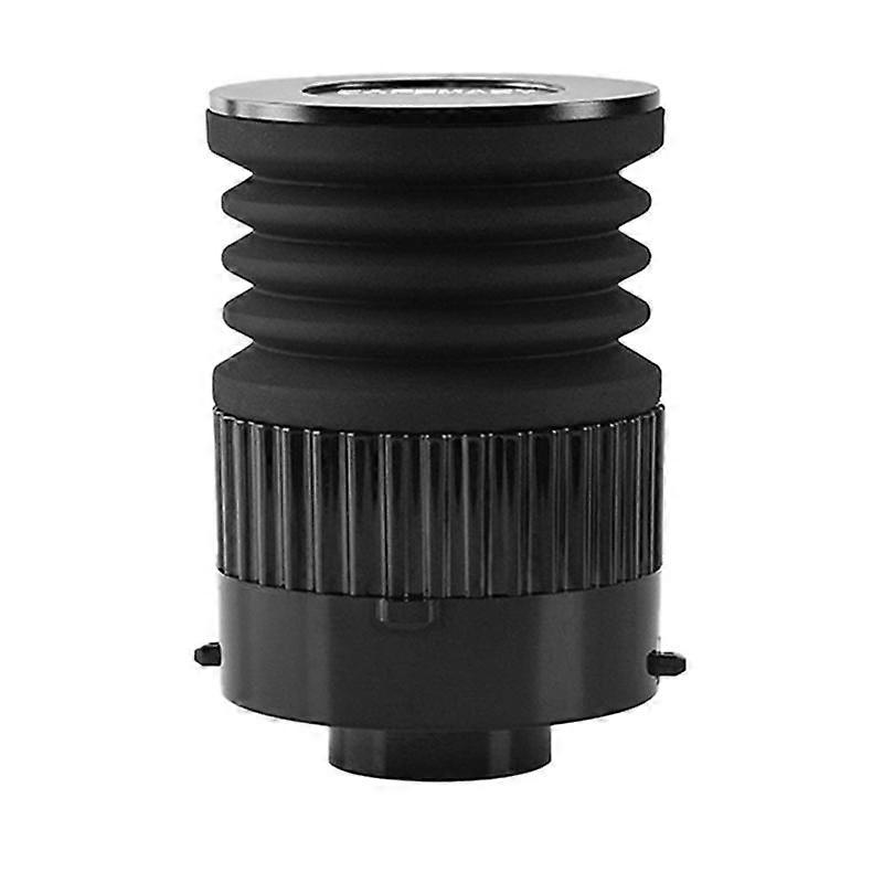 Suitable for Blowing Powder Bin Coffee Grinder Air Blowing Bean Bin Dosage Hopper with Bellows (Metal Cover)