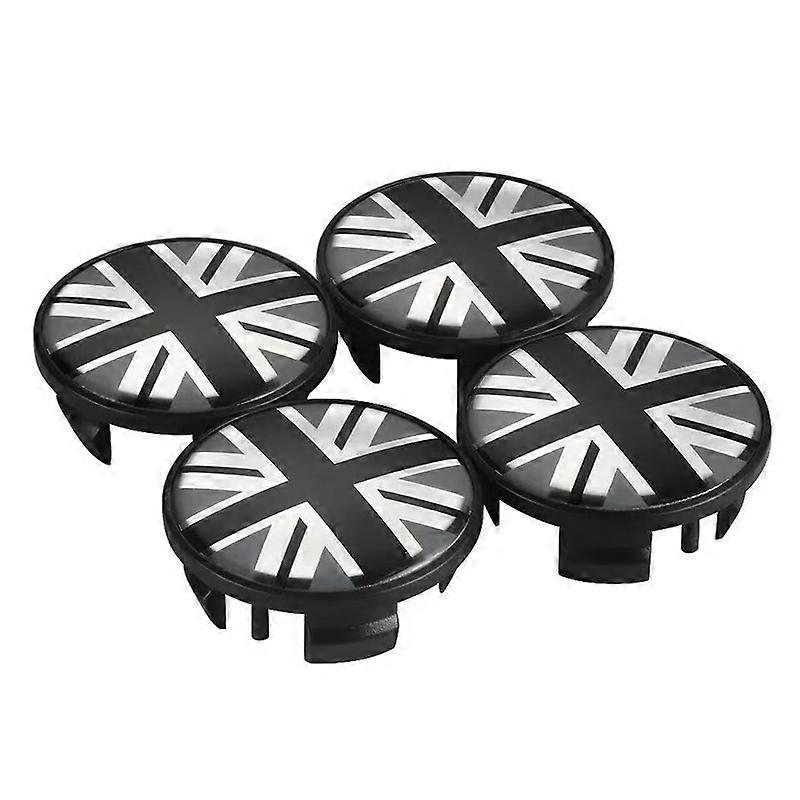 4Pcs 54mm Car Wheel Center Hub Cap Rim Cover For MINI JOHN Cooper S Works JCW One+ R56 R60 R61 F54 F55 F56 F60 Auto Accessories