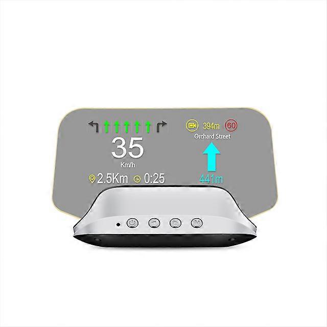 C3 Car Heads Up HD HUD Display OBD Data GPS Navigation AI Intelligent Multifunctional Projection