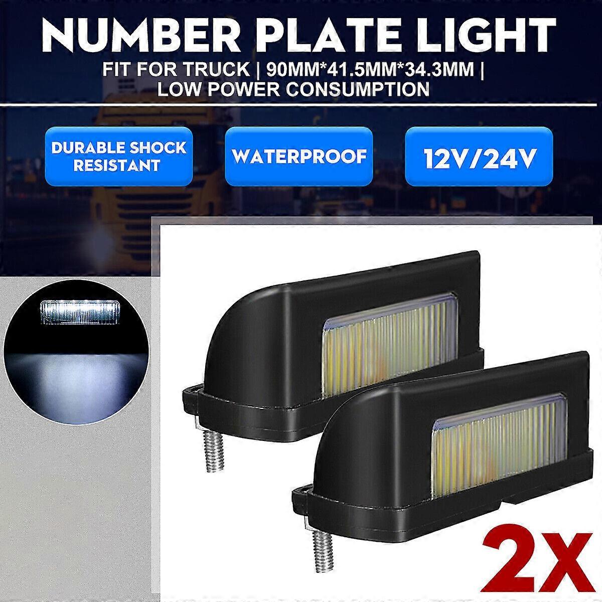 LEDナンバープレートライトキャンピングカートラックバス用照明ランプ