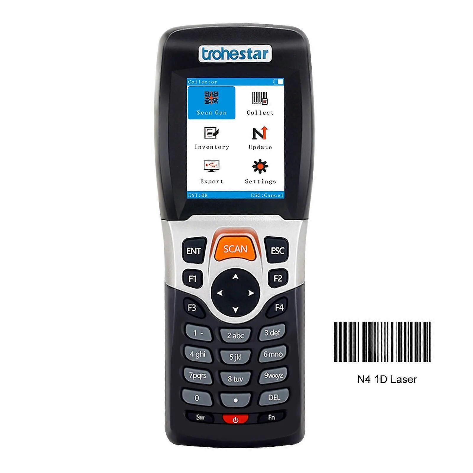 Scanners Scanner de codes-barres 1D 2D Lecteur de codes-barres QR Compteur d’inventaire portable Collecteur de données Scanners de codes-barres Scanner automatique