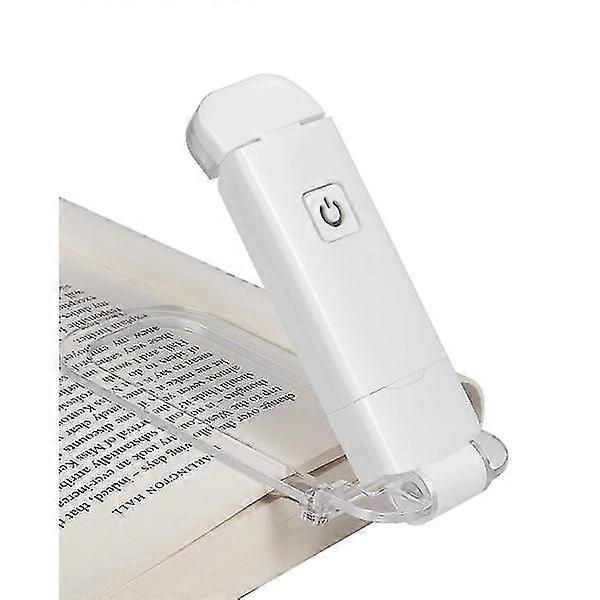 Reading lamp USB Rechargeable 2 Brightness Adjustable White