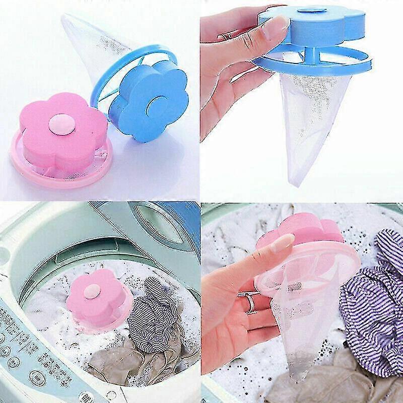 Pet Hair Remover For Laundry Washing Machine Cat Dog Fur Catcher Reusable