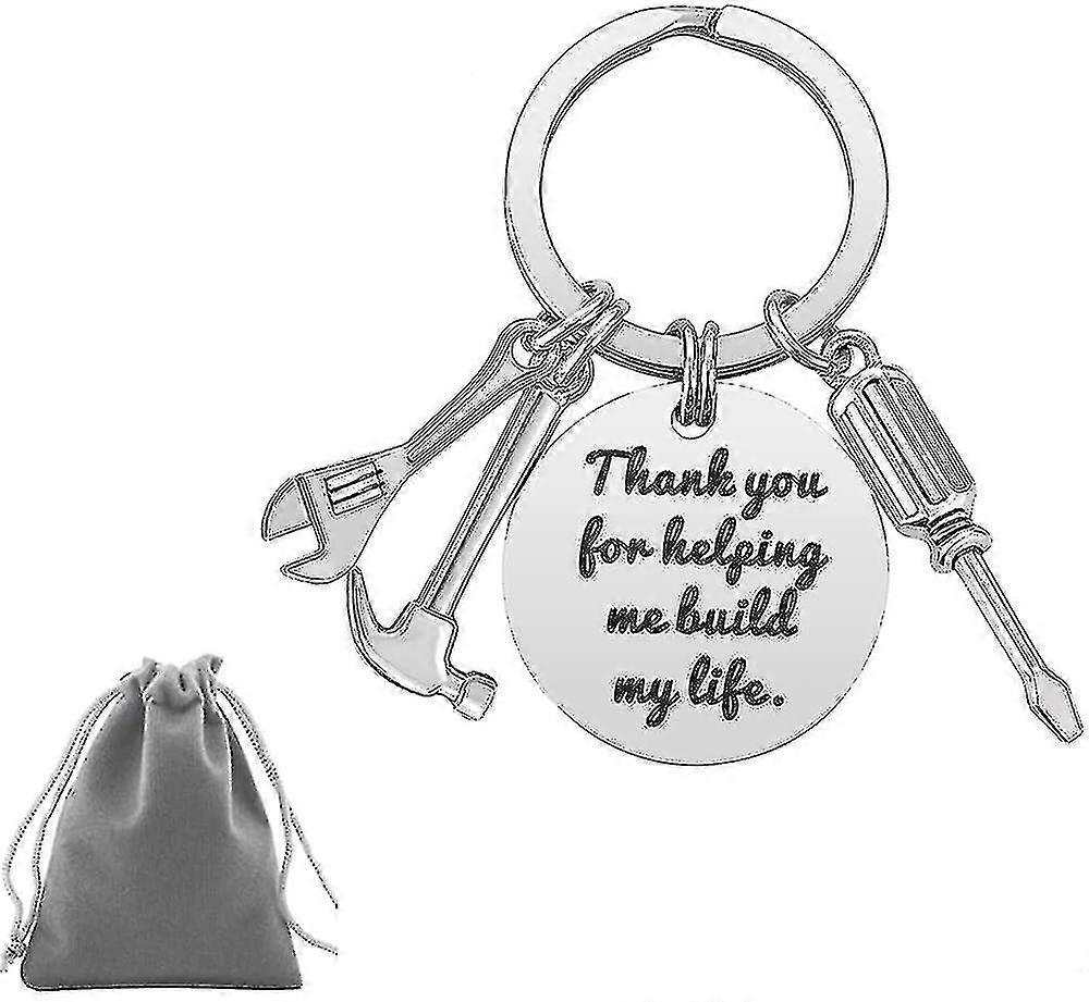 Engraved Keychain Gift For Men World'S Best Dad Pendant For Father