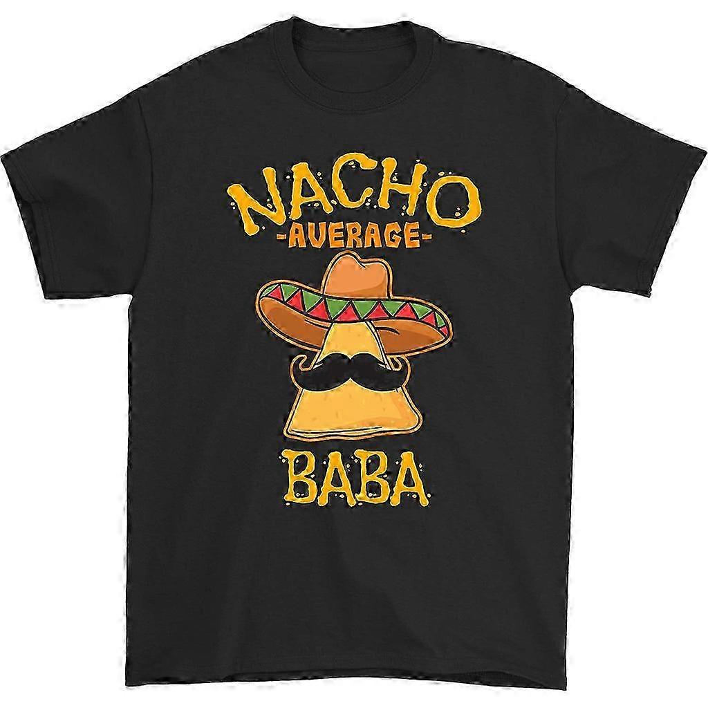 Nacho Average Baba Crew Neck T-Shirt