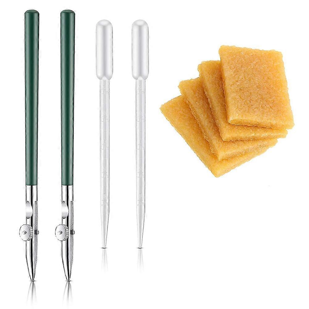 Art Ruling Pen Set Masking Fluid Pen with Glue Residue Eraser,Ruling Ink Pens Fluid Line Drawing To