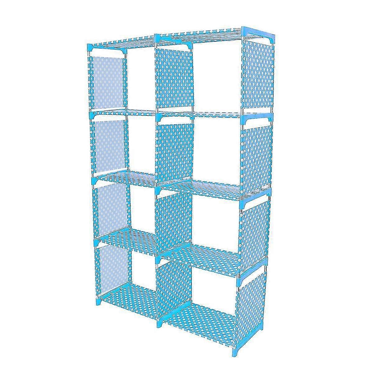 1pc Storage Rack Beautiful Library Bookshelf For Book Sundries Ornaments School