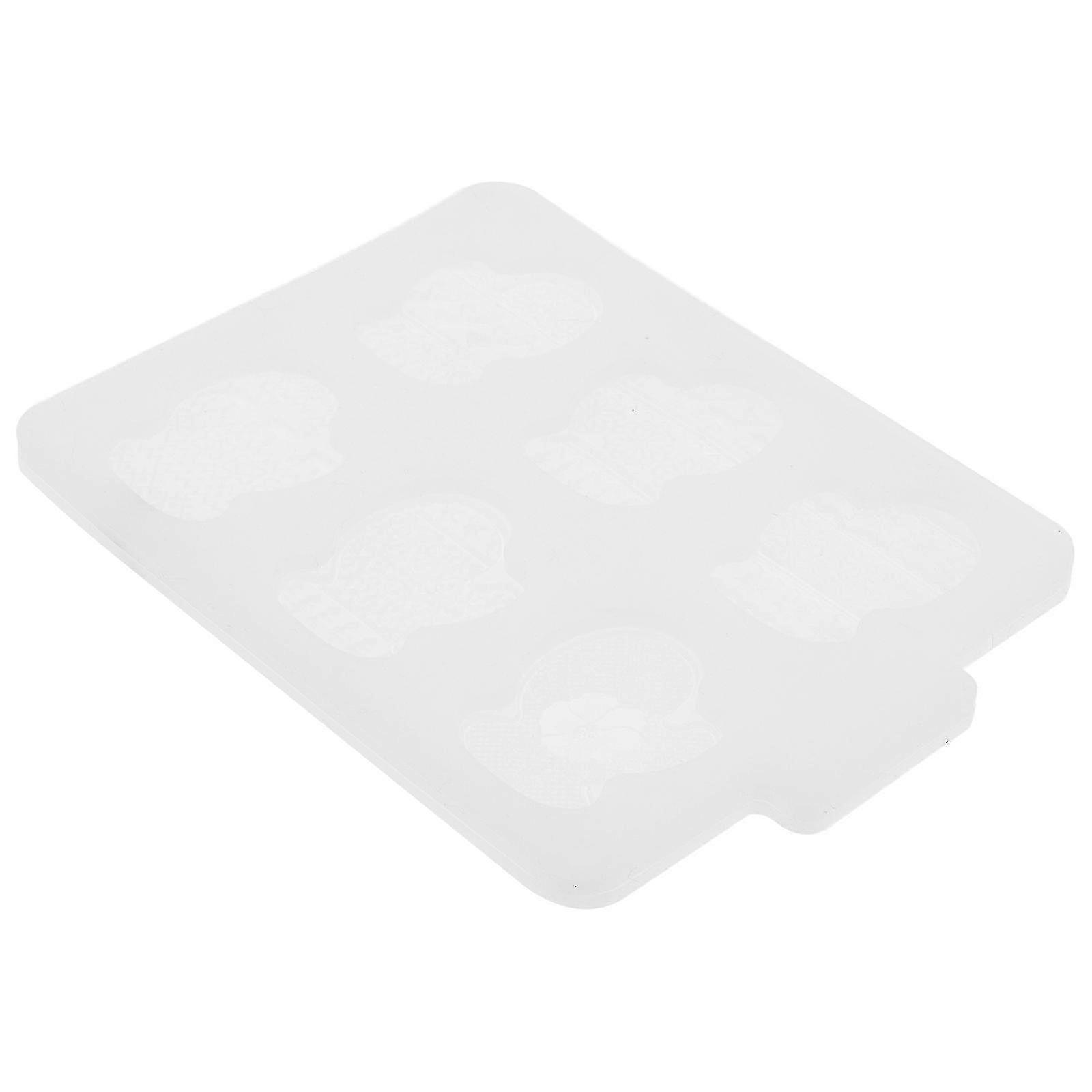 1pc Christmas Chocolate Molds Silicone Baking Mold Mitten Pattern Cookie Molds