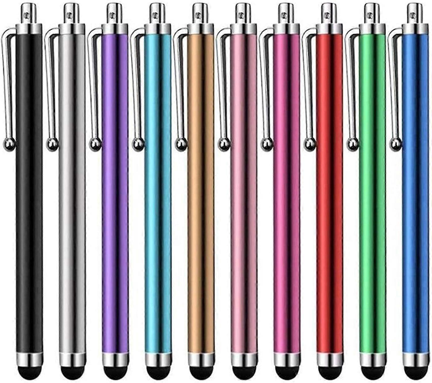 10 Pack Universal Capacitive Stylus Pen, Touch Screen Capacitive Stylus Pen