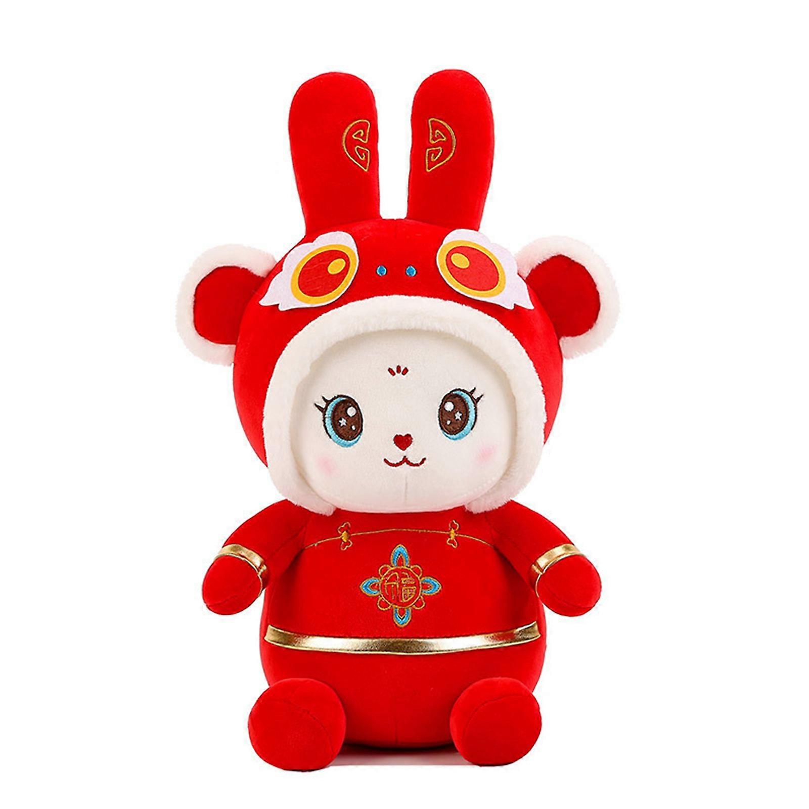 Plush toy mascot doll doll gift for the Year of the Rabbit