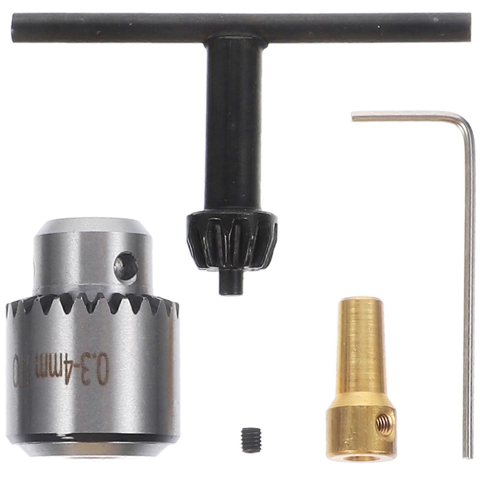 4 Pcs/set Wrenches Mini Drill Chuck Drill Chuck Adapter Drill Chuck With Chuck Key
