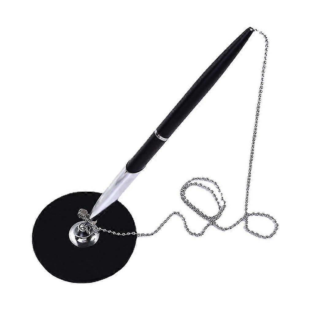 Desk Pen With Chain Modern Writing Tool For Work And Study Ballpoint Pens
