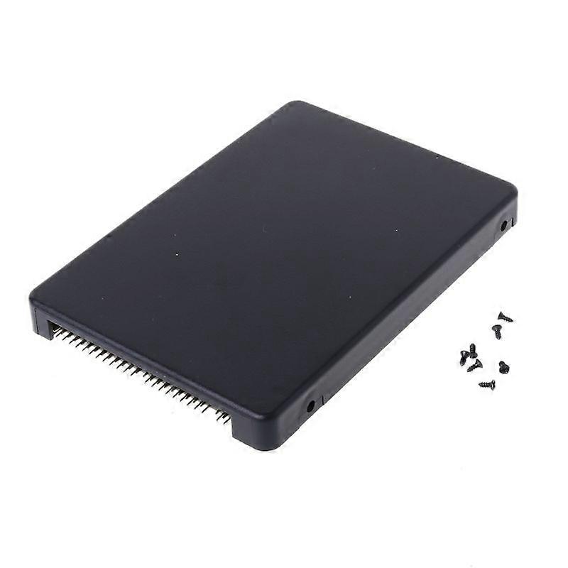 Replacement Mini SATA mSATA SSD Hard Disk to 44Pin IDE Adapter with Enclosure Case 2.5" HDD for PC Computer Accessories Kit