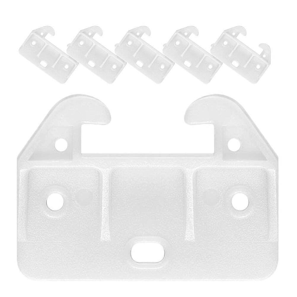 6pcs Tiroir Guides En Plastique Commode Tiroir Guides Pièces De Meubles De Remplacement