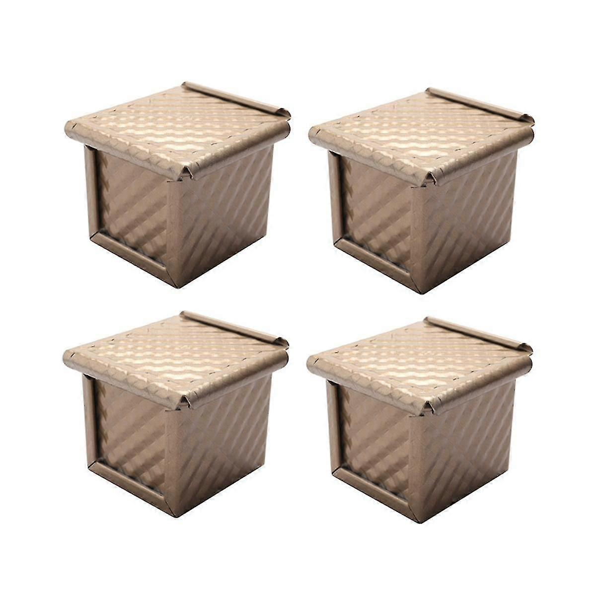 Loaf Pan With Lid Nonstick Bread Toast Mould Mini Square Toast Box For Home Baking Perfect Baking S