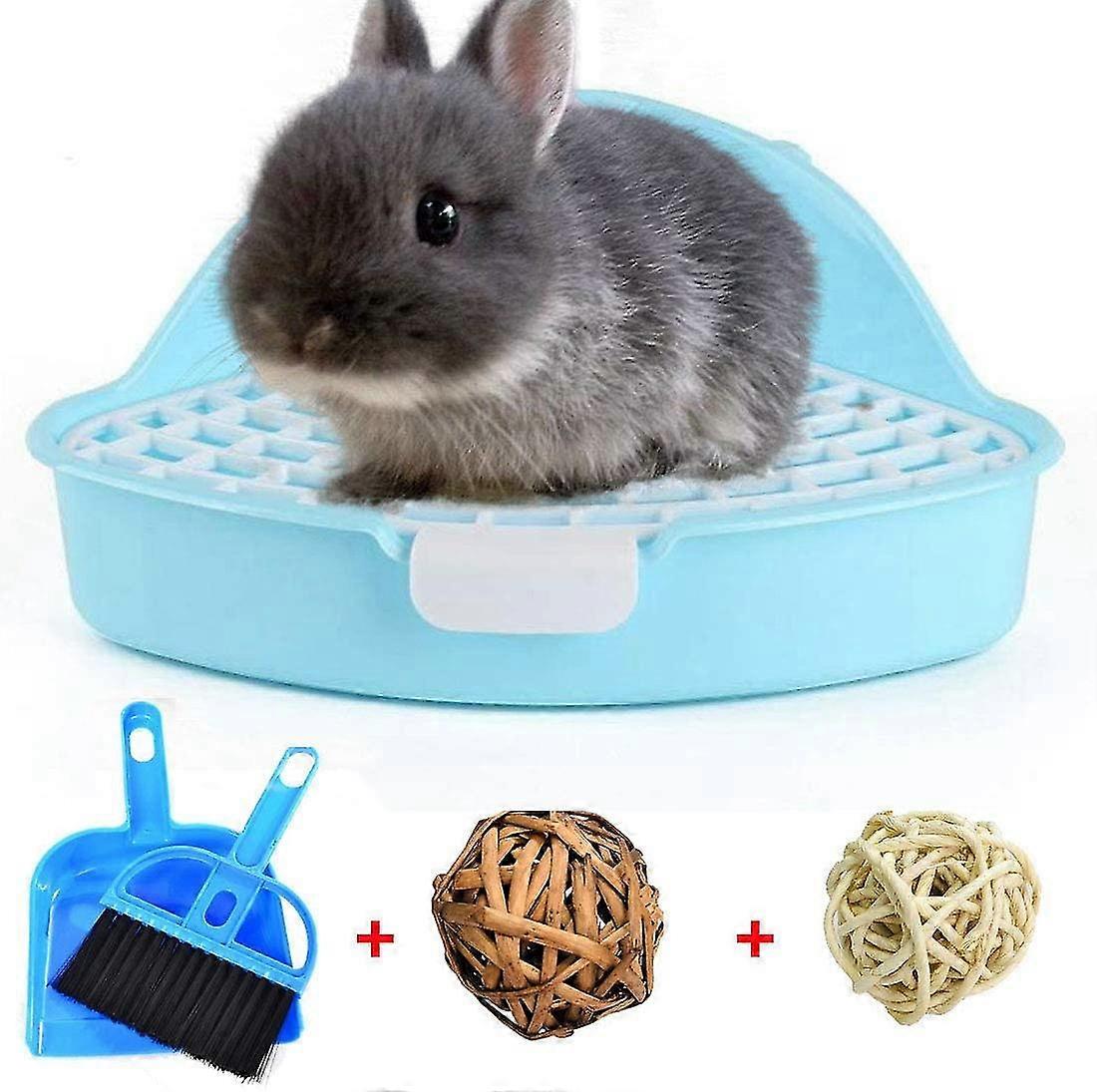 Pet Toilet Potty Trainer Corner Pan Bedding Box