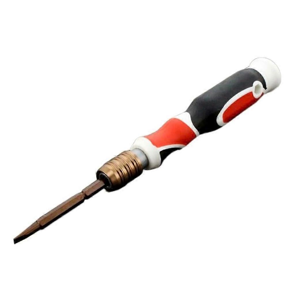 Upgraded Phillips & Slotted Screwdriver Anti-slip Handle Magnetic Screwdriver
