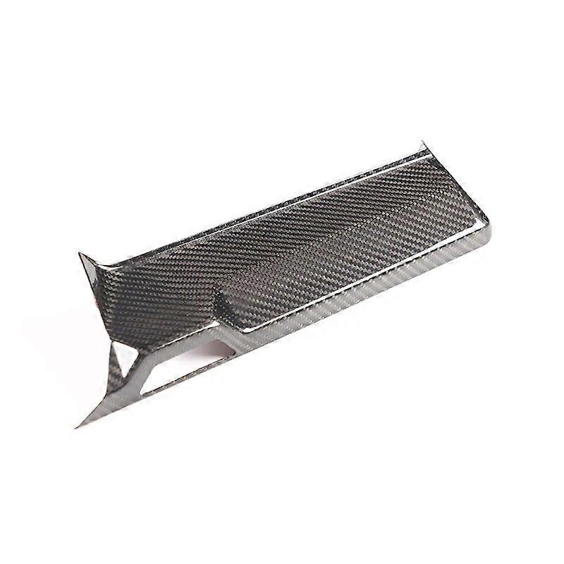 For Chevrolet Corvette C8 2020-2023 Real Carbon Fiber Car Center Control Navigation Screen Frame Decoration Sticker Accessories