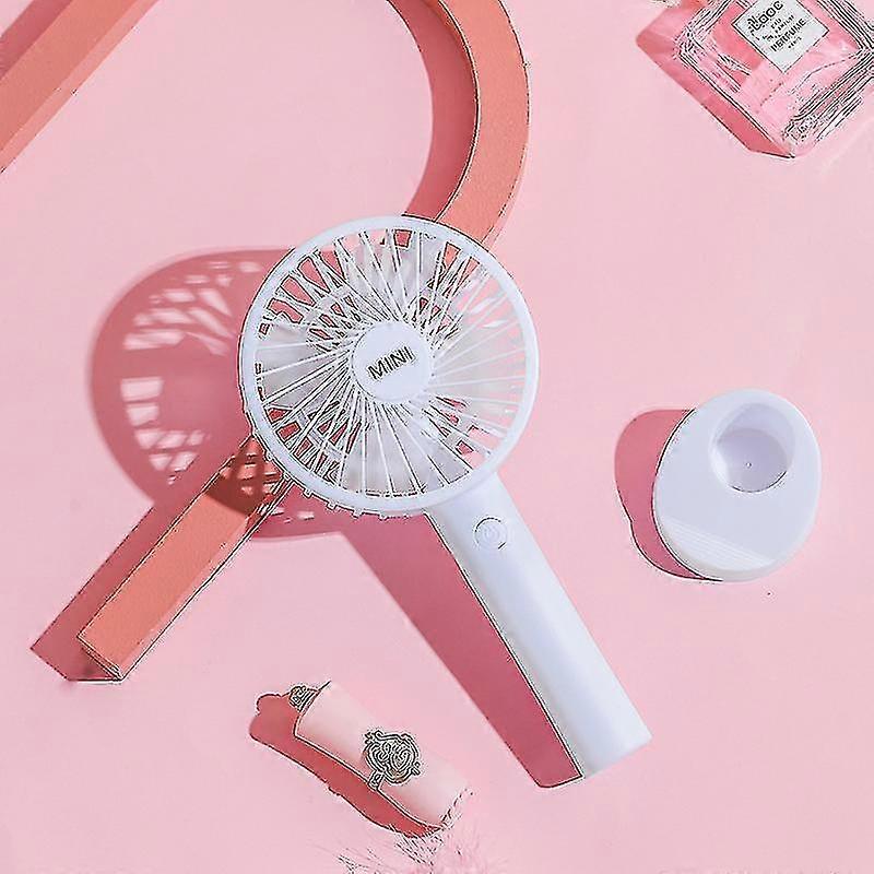 Handheld Small Fan, Portable Handheld Fan, Rechargeable Handheld Personal Fan Small Hand Held Battery Fan, Mini Personal Fan Rechargeable Portable Tra