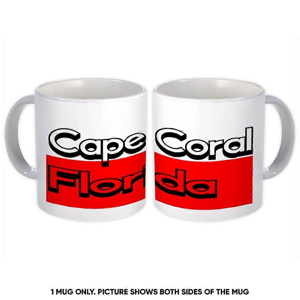 كوب هدية: كيب كورال فلوريدا مستطيل