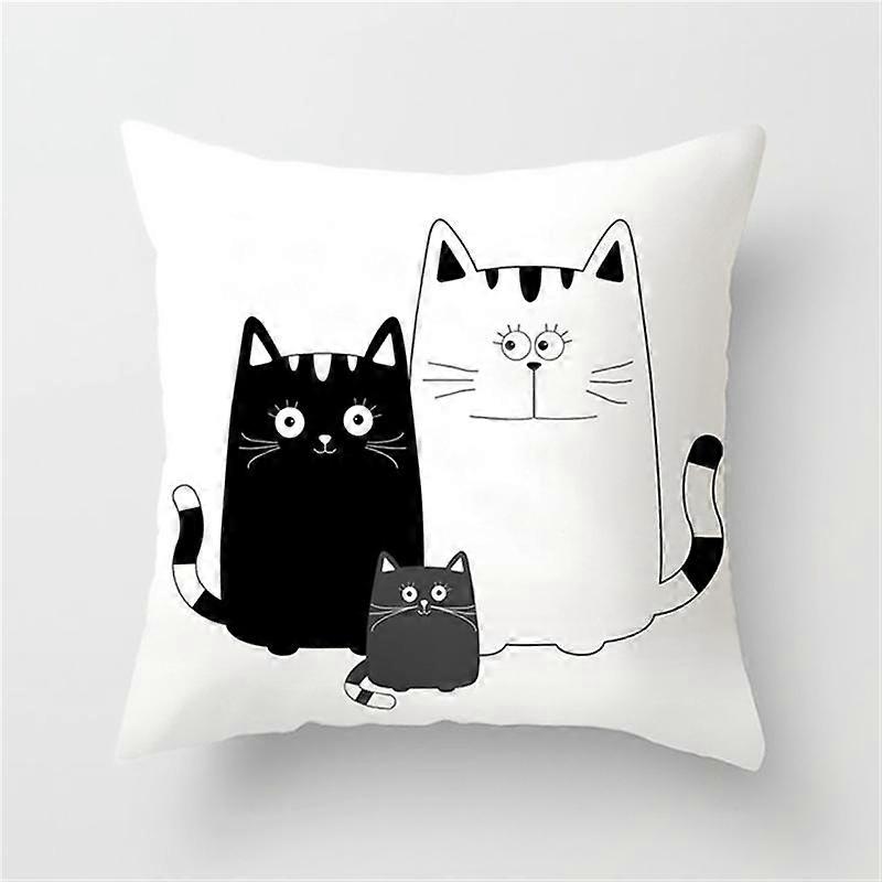Print Pillowcase Sofa Cushion Cover Design Style -773
