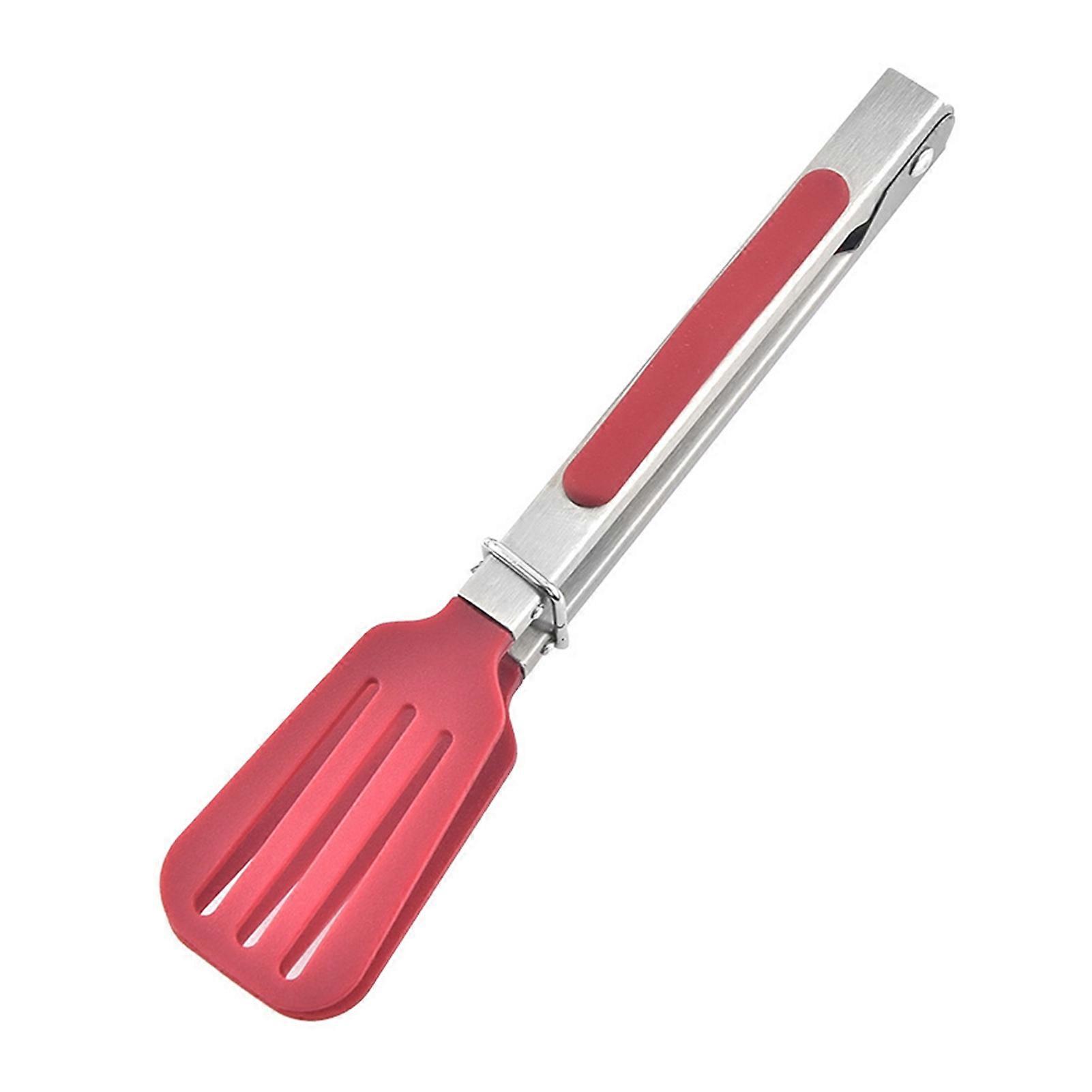 7 inch Multi-purpose Food Tong Ergonomic Design Comfortable to Hold Good Toughness Cooking Tong for Kitchen