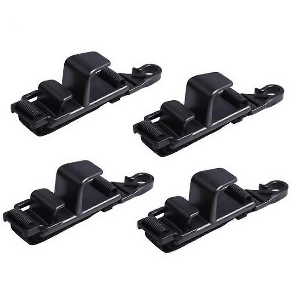 4pcs Car Hooks Back Seat Headrest Storage Hanger Auto Hooks Storage Holder