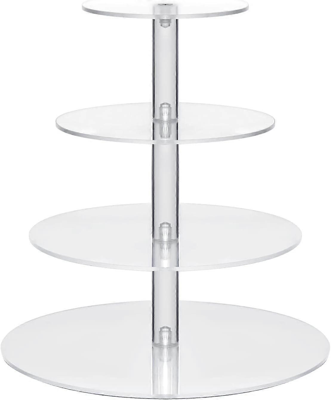 حامل الكيك، حامل كب كيك حامل أكريليك دائري لعرض الطعام