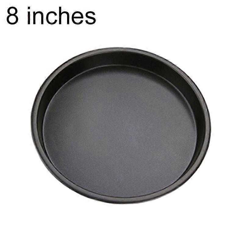 6/7/8/10 polegadas antiaderente Pizza Pan Prato Prato Bandeja Molde Bakeware Bakeware Baking Tool