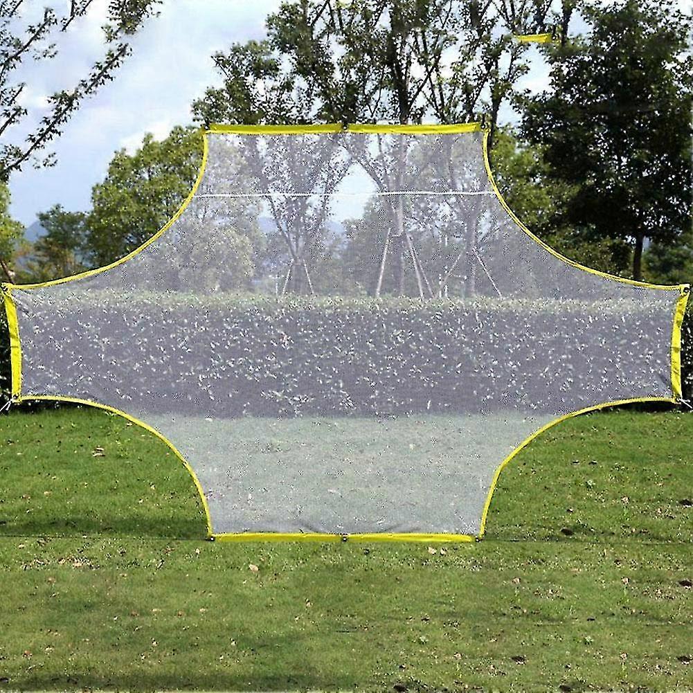 Football Training Hexagonal Net Football Accuracy Trainer Net Portable Elastic Football Target Net Soccer Goal Training