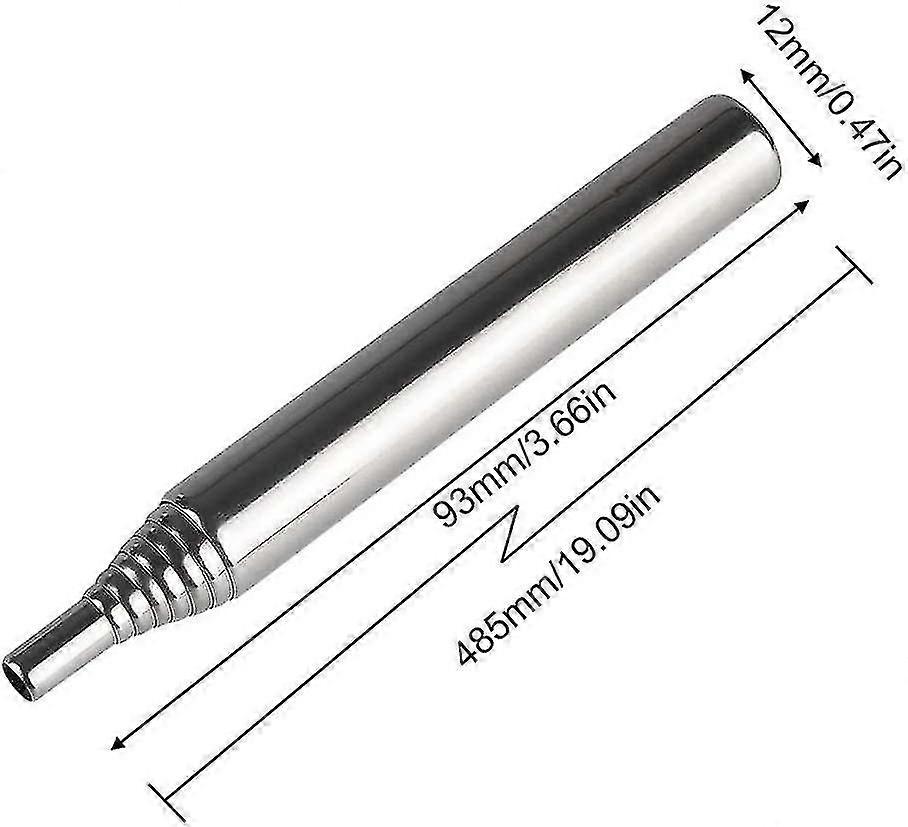 2pcs Camping Portable Telescopic Fire Tube