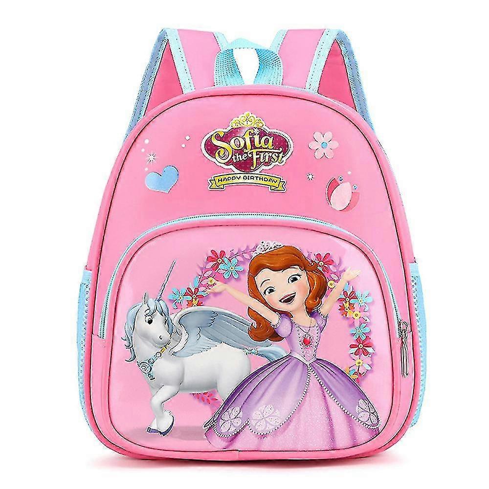 Spiderman/captain America/sofia/frozen Cartoon Printed Backpack Kids Boys Girls Rucksack Travel School Bag Gifts